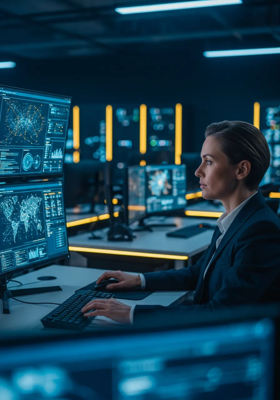 Security architect designing a tailored solution