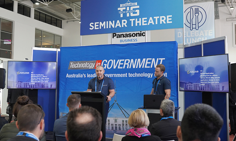 AUCloud takes the stage at Technology in Government Expo