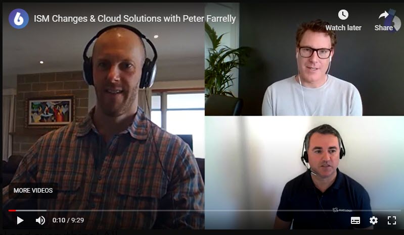 AUCloud CISO talks to 6 clicks TV about the CAAF and implications for the ISM