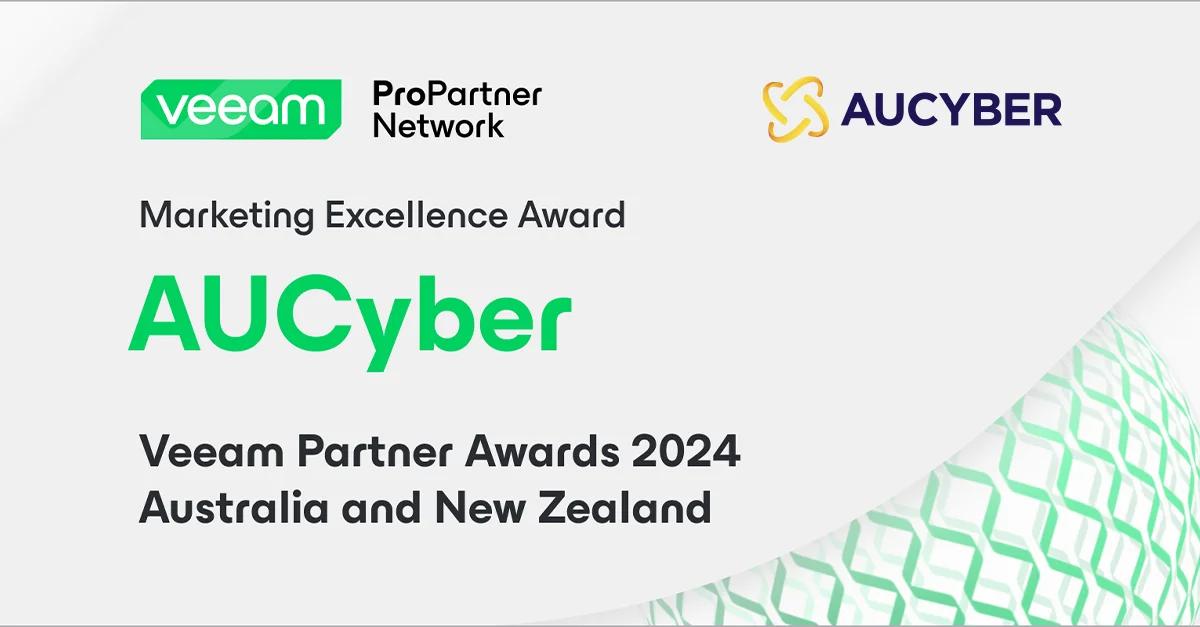 UCyber awarded ANZ Marketing Excellence Award for Cyber Resilience Campaign